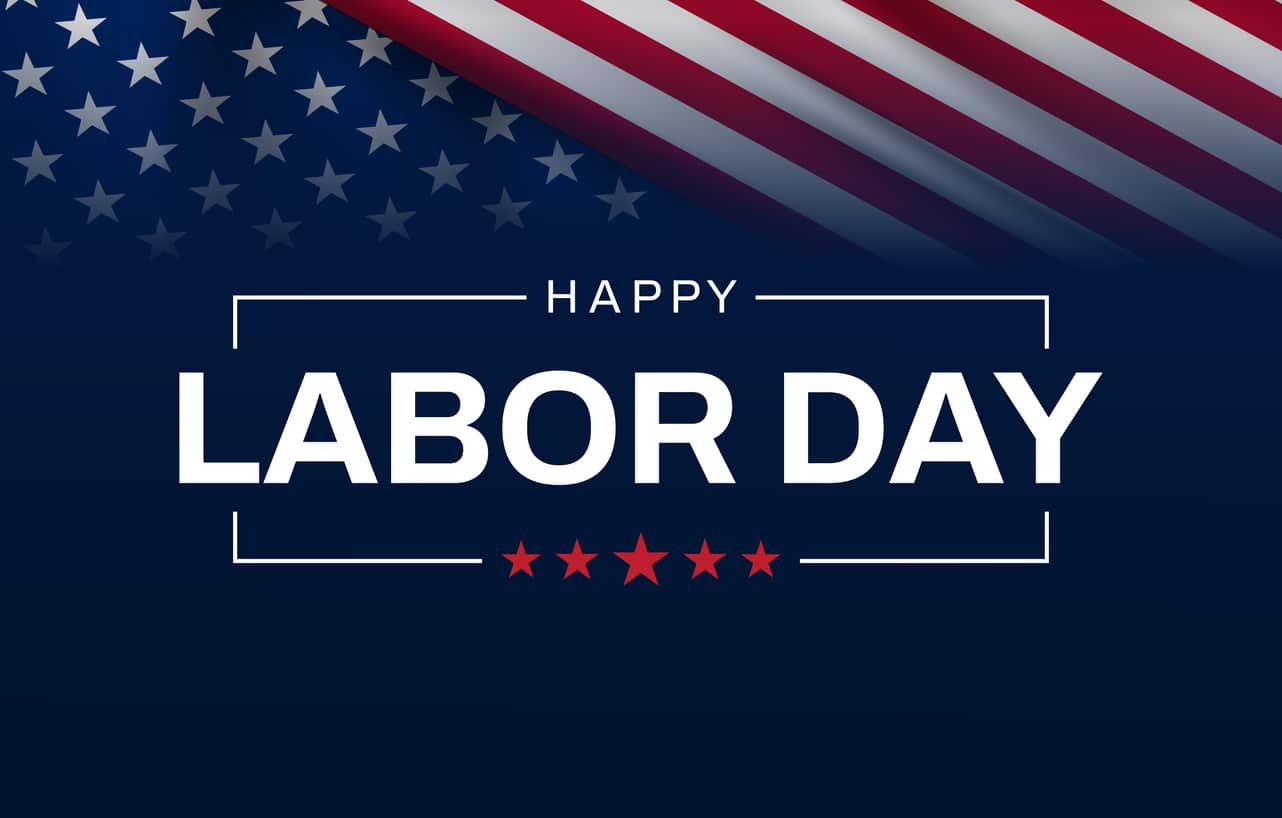 Labor Day poster, background. Vector illustration.